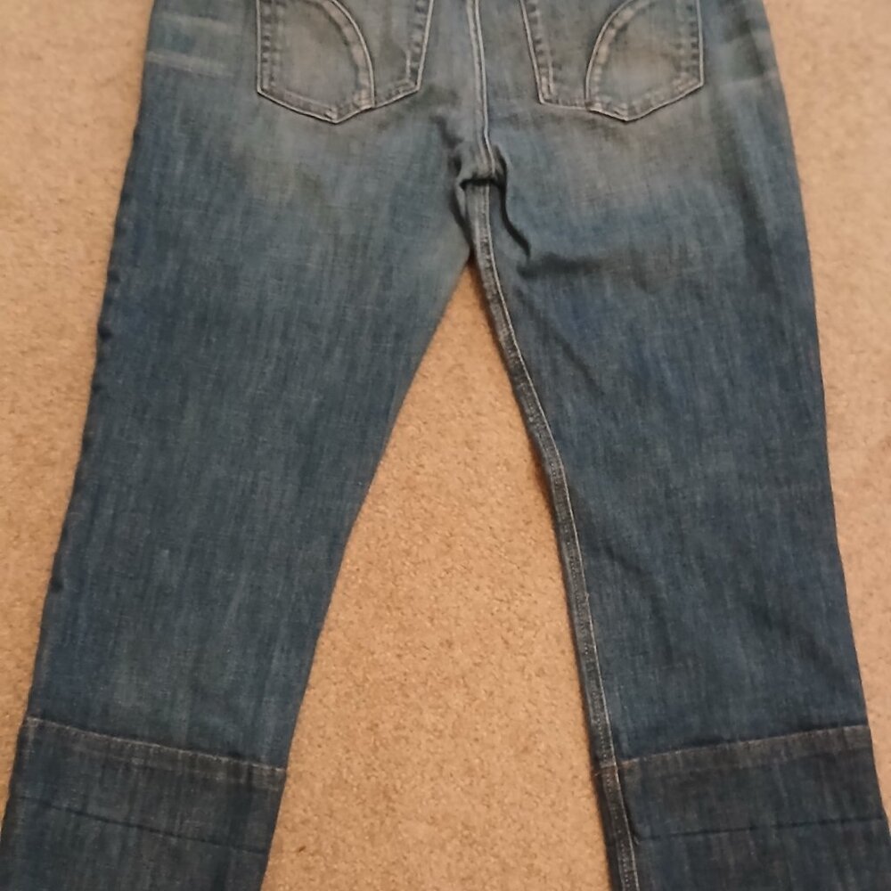 Joe's Socialite Kicker Capri Jeans - Picture 6 of 7